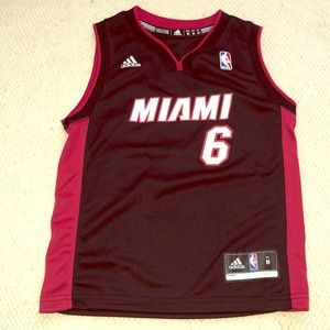 ADIDAS Lebron James Miami Heat Jersey!